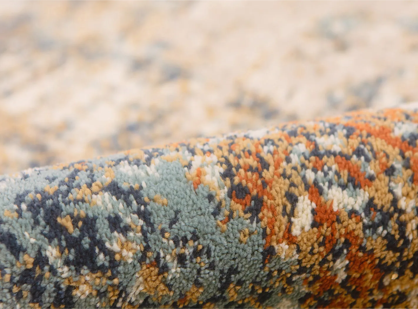 Aguai Orange 5'1 x 7'6 Rug - Image 5