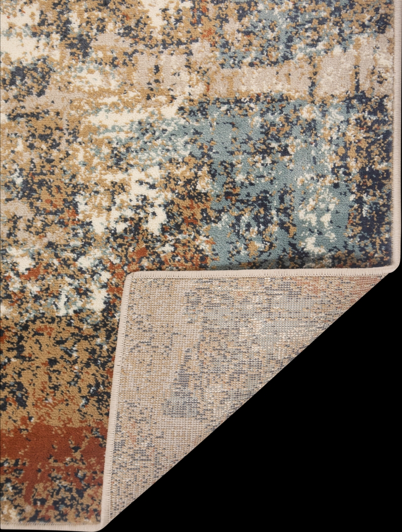 Aguai Orange 7'9 x 9'9 Rug - Thumbnail - Image 4