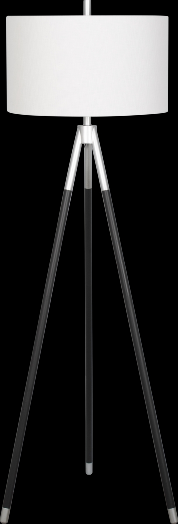 Aguila Place Black Floor Lamp - Thumbnail - Image 1
