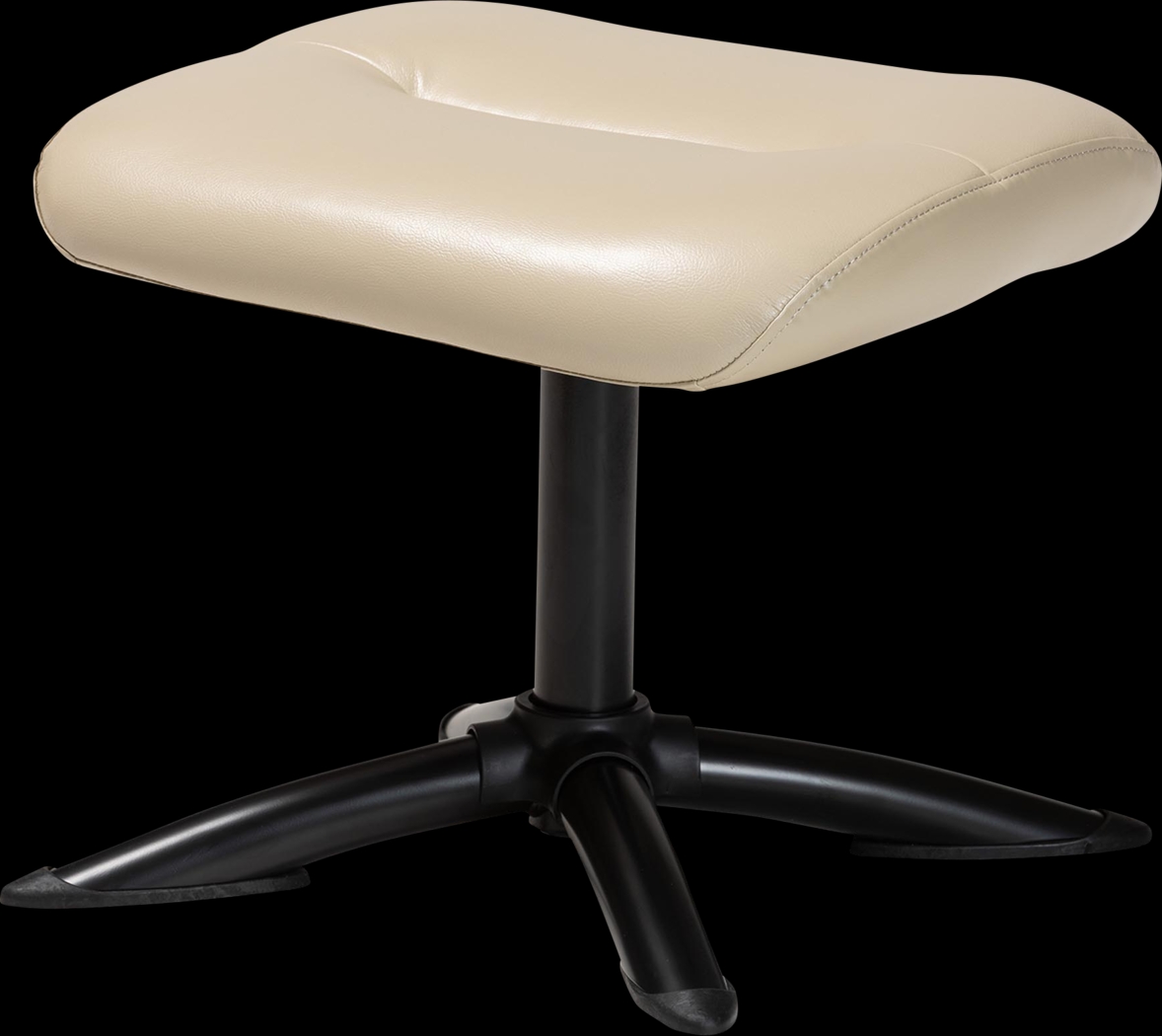 Aguilay Beige Accent Chair and Ottoman - Thumbnail - Image 11