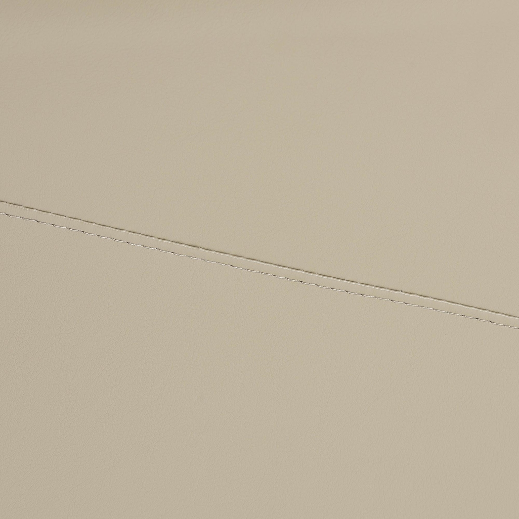 Aguilay Beige Accent Chair and Ottoman - Thumbnail - Image 4