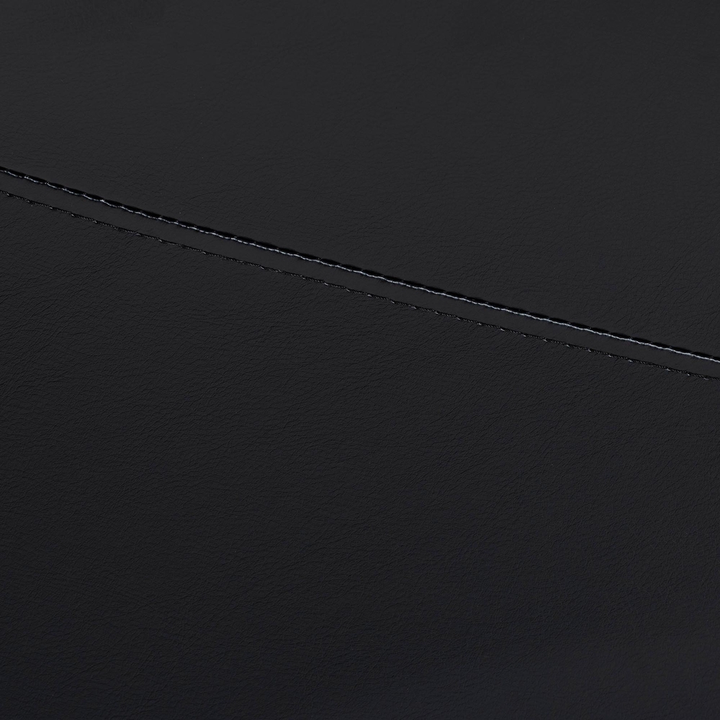 Aguilay Black Accent Chair and Ottoman - Thumbnail - Image 4