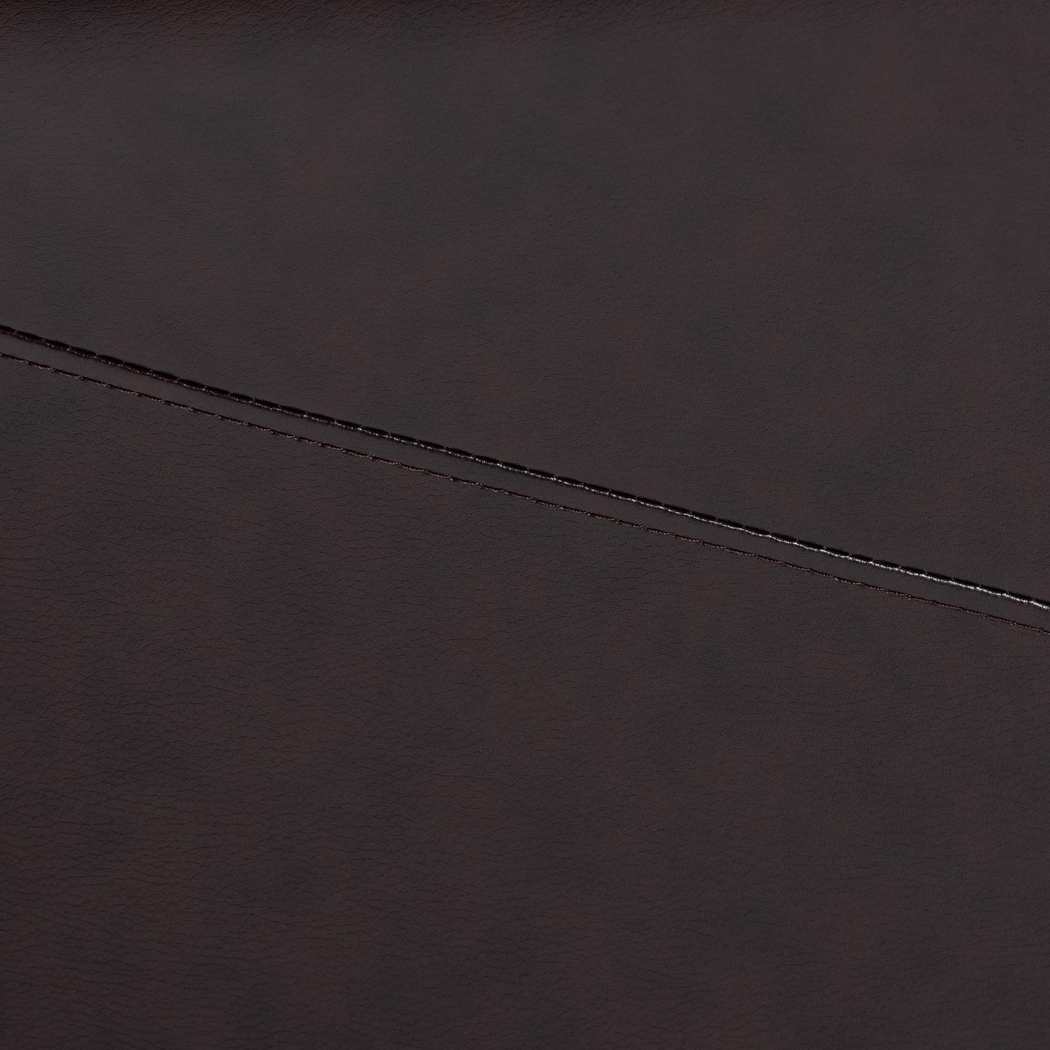 Aguilay Dark Brown Accent Chair and Ottoman - Thumbnail - Image 4