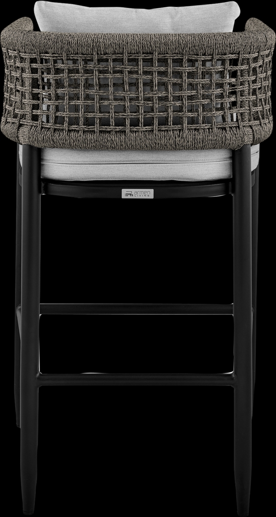 Outdoor Agusta Black Barstool - Thumbnail - Image 6