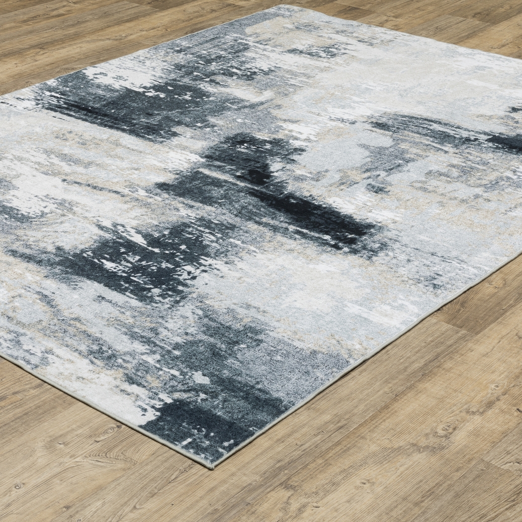 Ahbel Gray 5' x 7' Rug - Thumbnail - Image 2