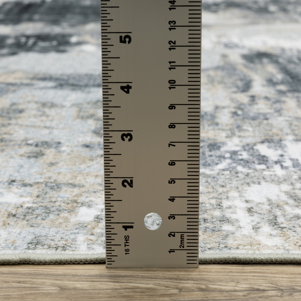 Ahbel Gray 5' x 7' Rug - Thumbnail - Image 9