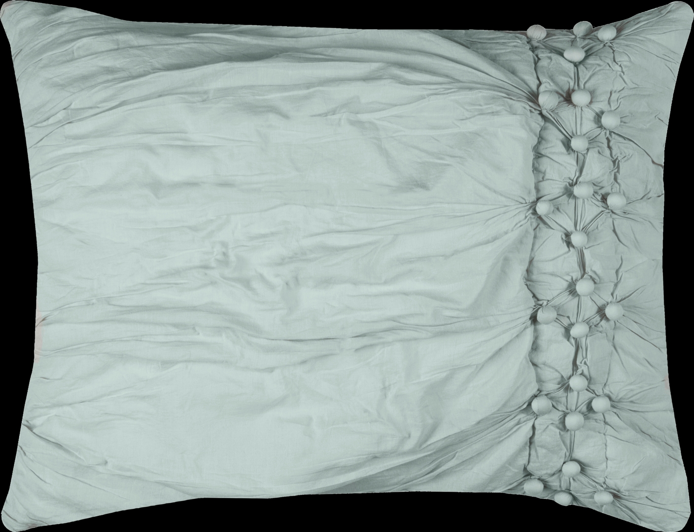 Ahelis Blue Standard Sham - Thumbnail - Image 1