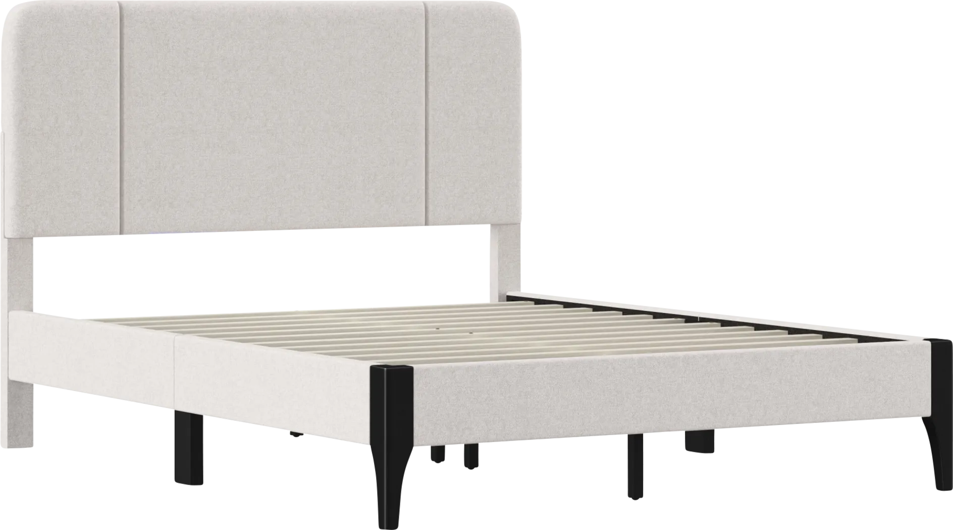 Reesha Beige Queen Bed - Thumbnail - Image 13