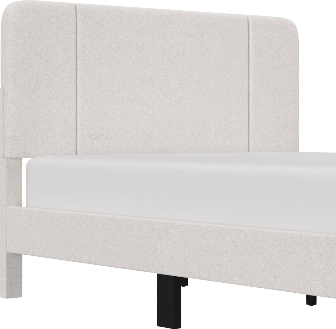 Reesha Beige Queen Bed - Thumbnail - Image 6