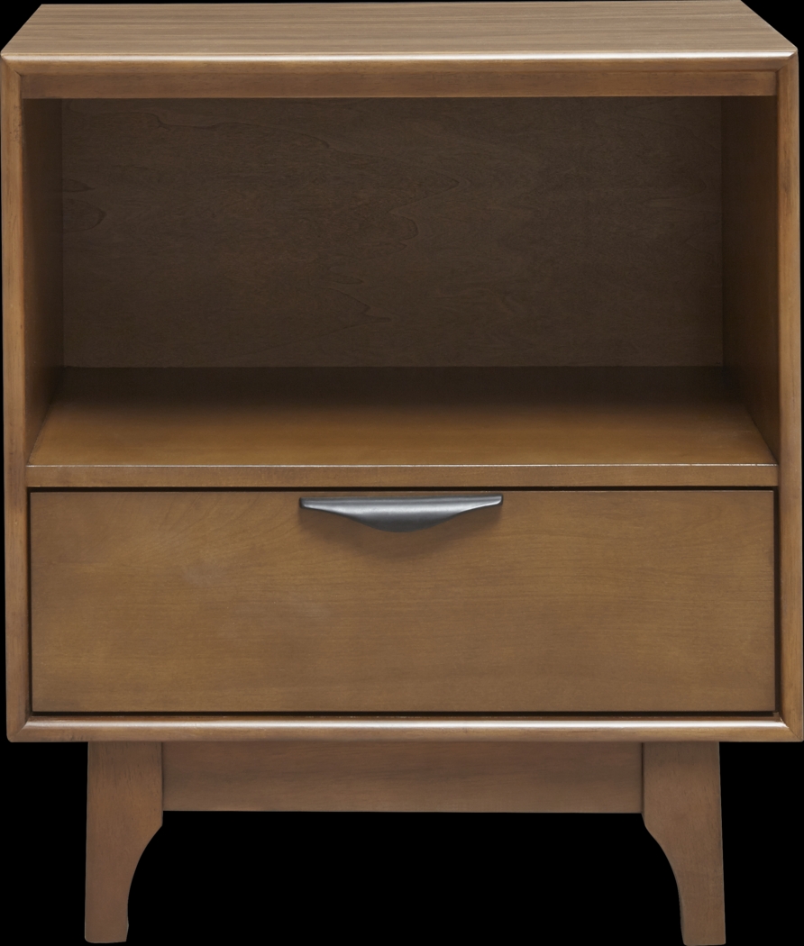 Ahlers Brown Nightstand - Thumbnail - Image 2