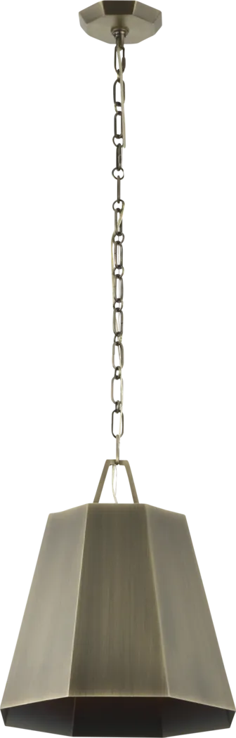 Ahlwin Brass Pendant - Thumbnail - Image 2