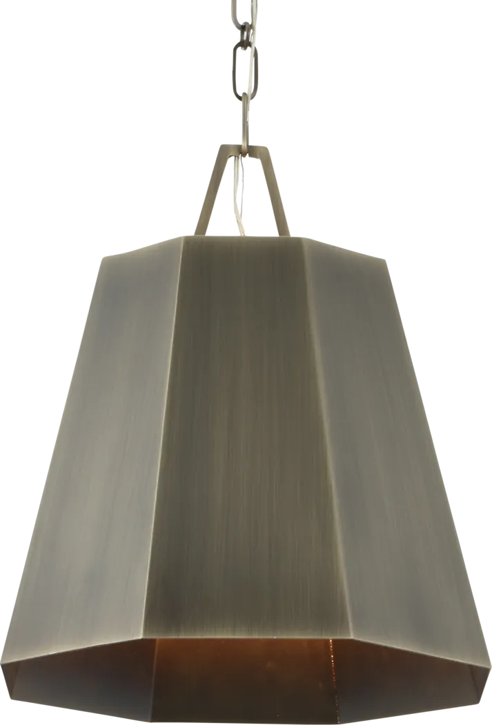 Ahlwin Brass Pendant - Thumbnail - Image 1