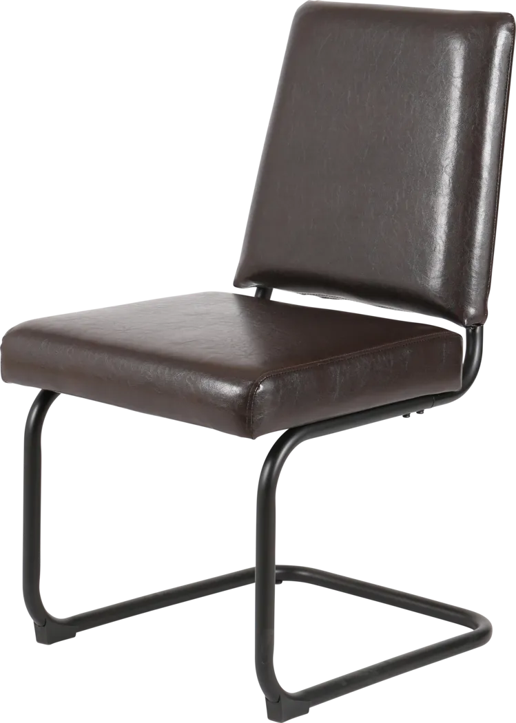 Ahmade Brown Side Chair - Thumbnail - Image 1