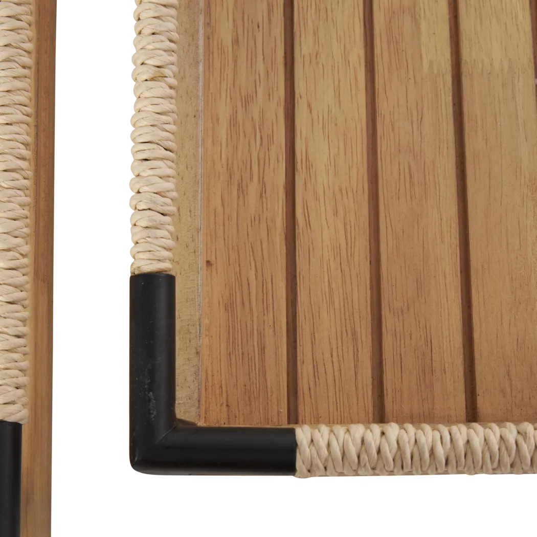 Ahoma Brown Tray, Set of 2 - Thumbnail - Image 3