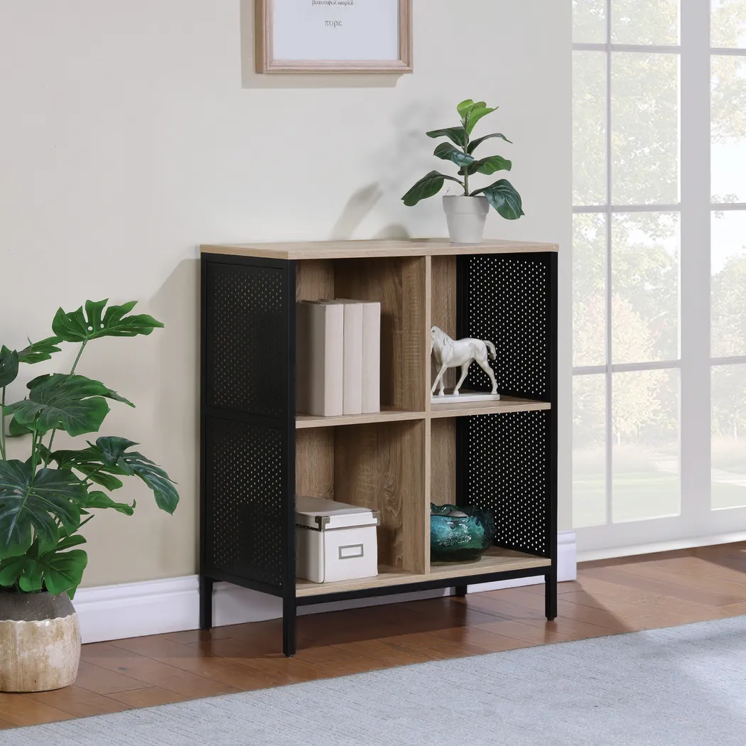 Ahron Brown Bookcase - Thumbnail - Image 2