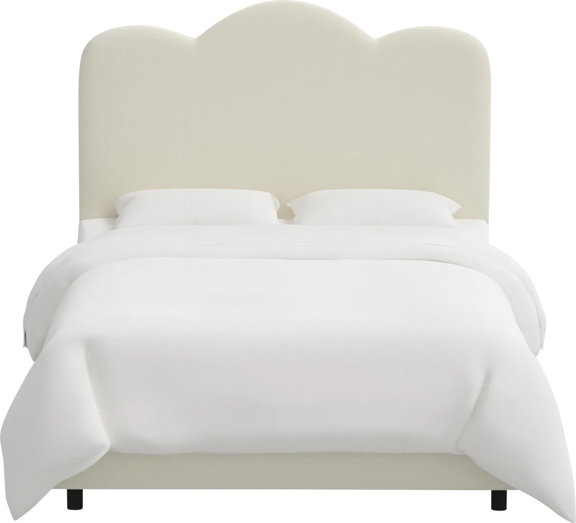 Ahunai White California King Bed - Image 2