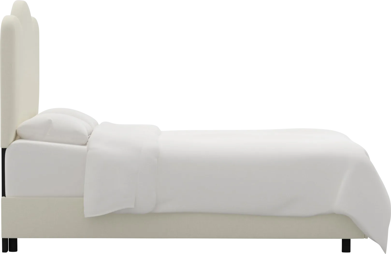 Ahunai White California King Bed - Image 3