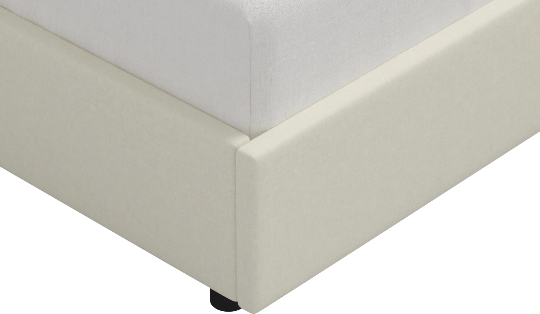 Ahunai White California King Bed - Image 4