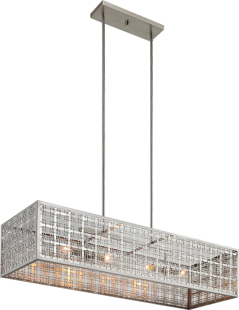 Aiden Grove Nickel Chandelier - Thumbnail - Image 1