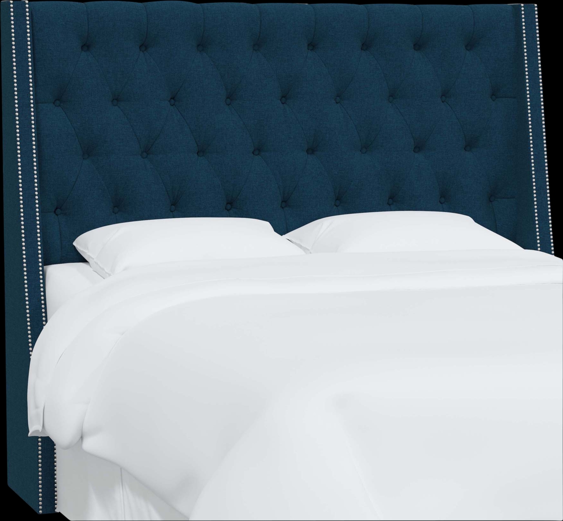 Aidyl Blue King Headboard - Thumbnail - Image 2
