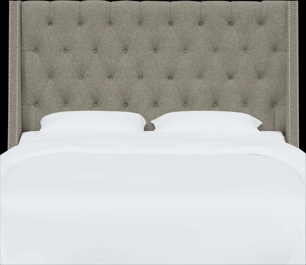 Aidyl Dark Gray California King Headboard - Thumbnail - Image 1