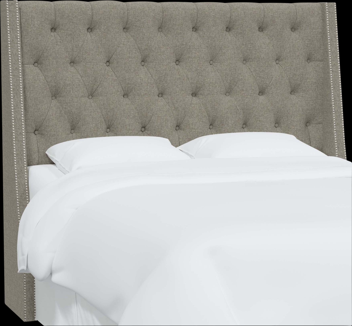 Aidyl Dark Gray King Headboard - Thumbnail - Image 2