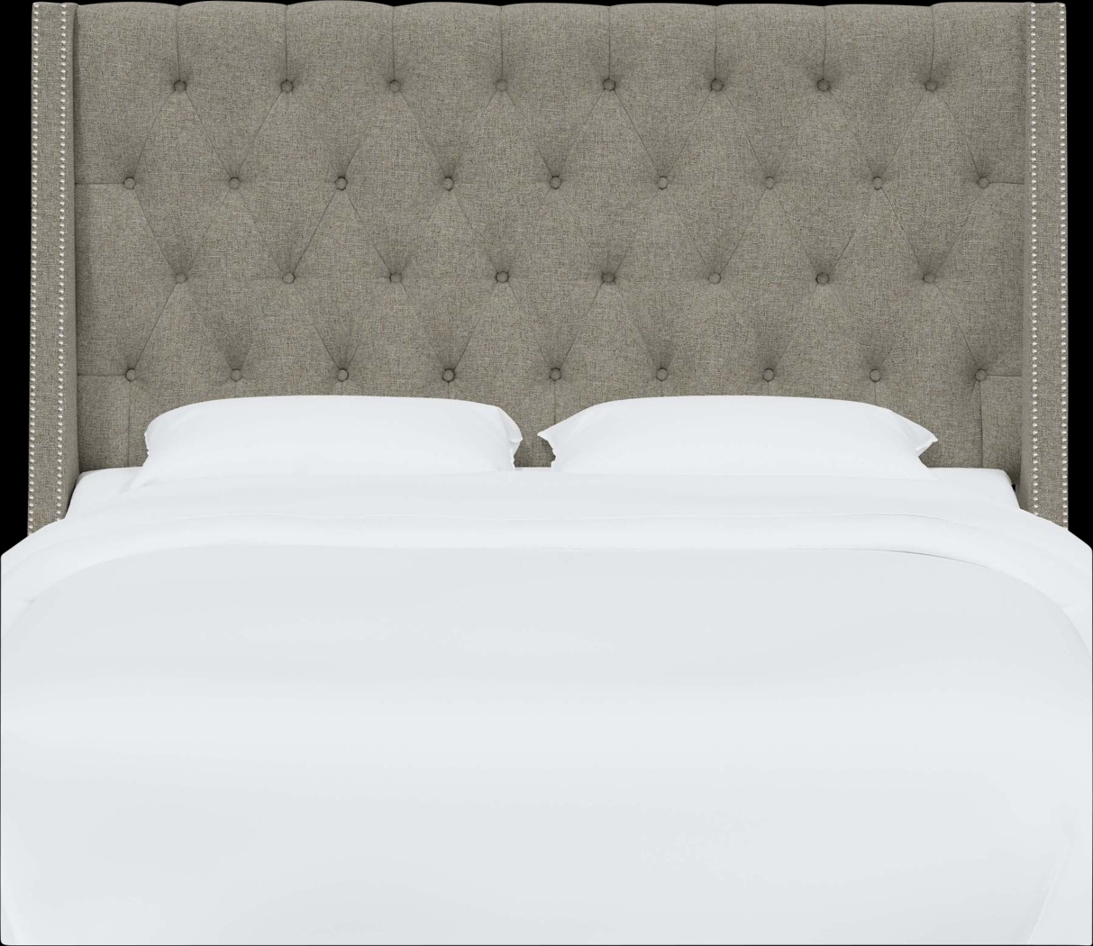 Aidyl Dark Gray King Headboard - Thumbnail - Image 1