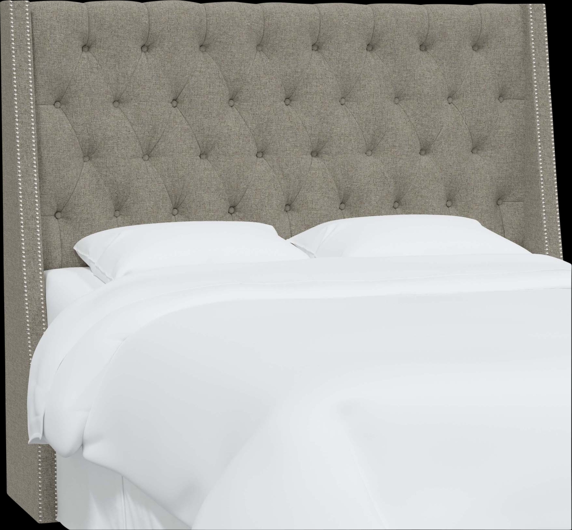 Aidyl Dark Gray Queen Headboard - Thumbnail - Image 2