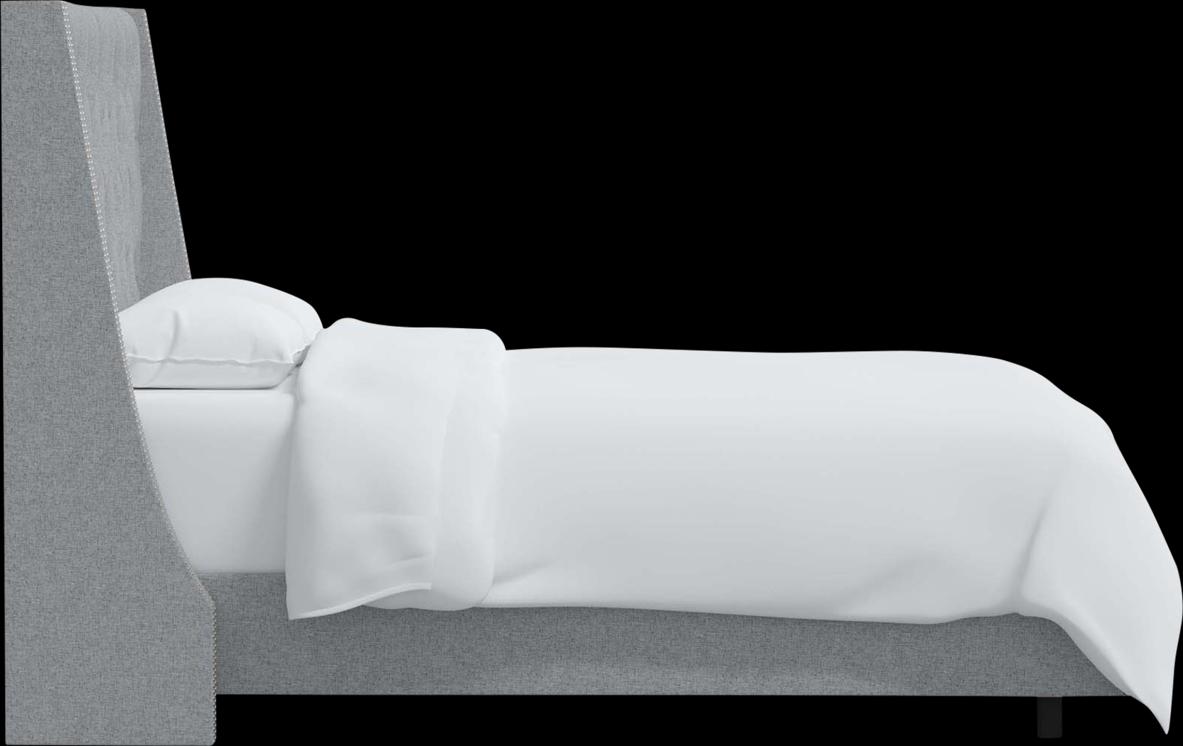 Aidyl Light Gray Bed - Thumbnail - Image 3