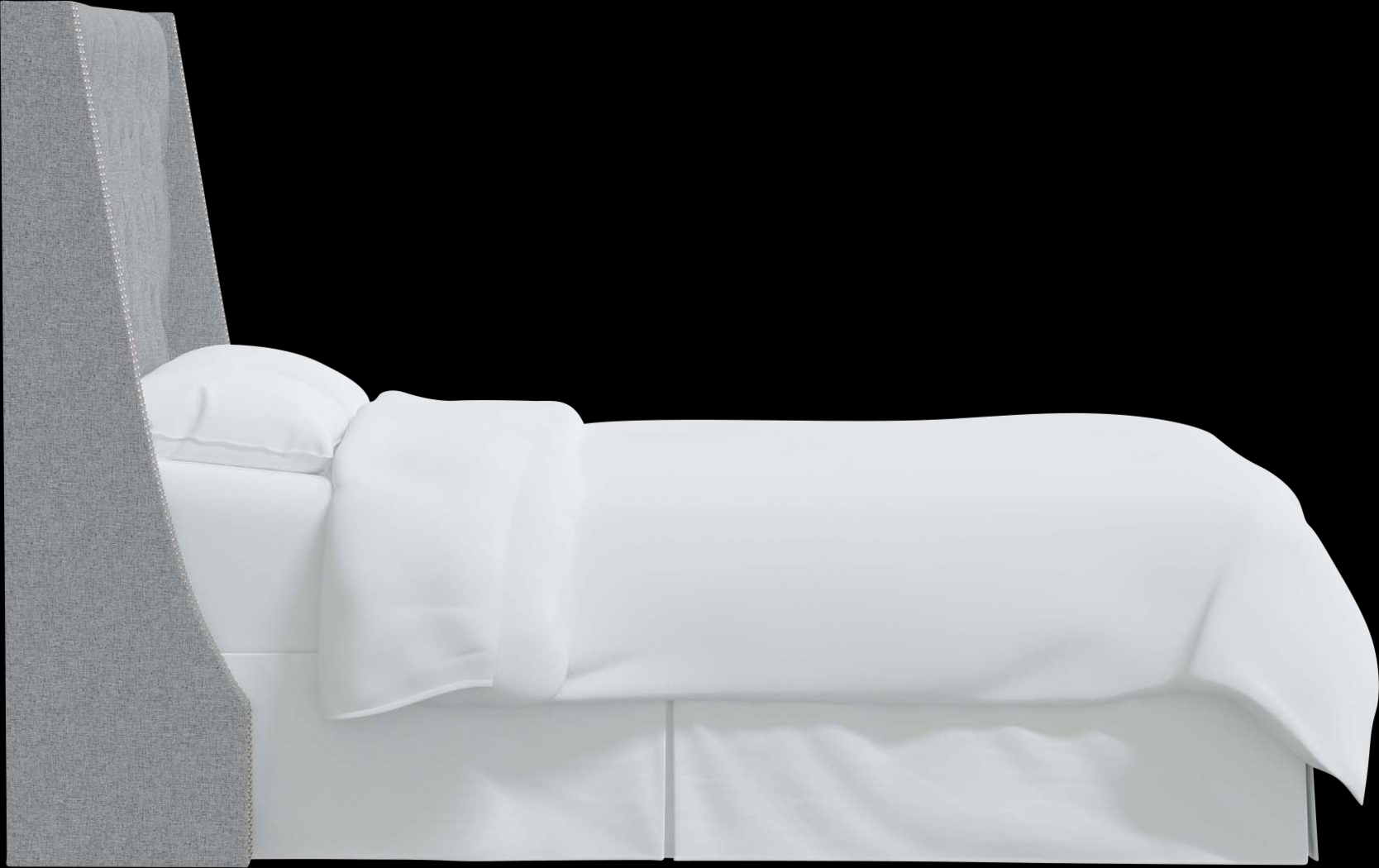 Aidyl Light Gray California King Headboard - Thumbnail - Image 3