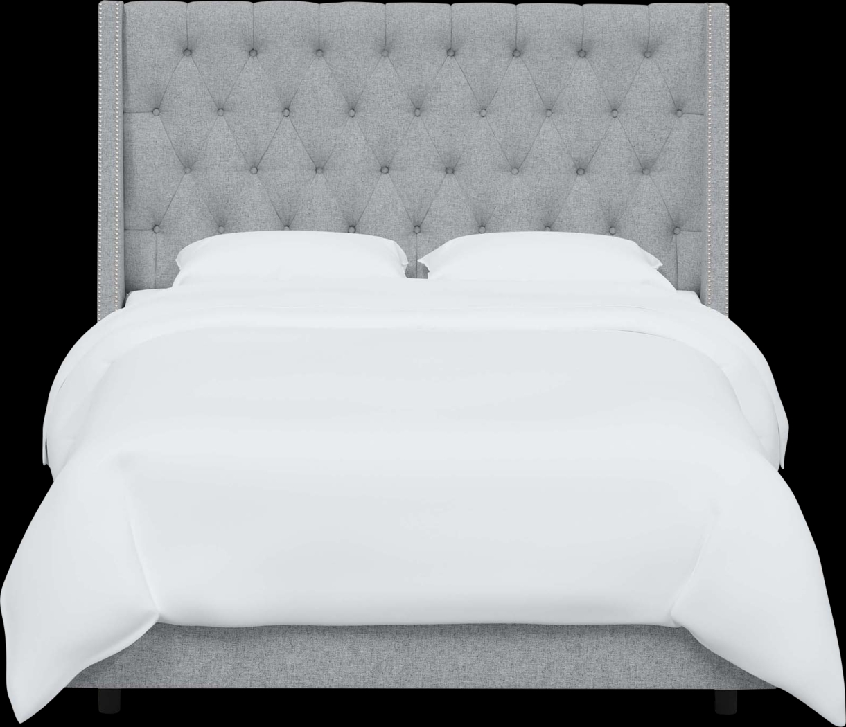 Aidyl Light Gray Full Bed - Thumbnail - Image 2