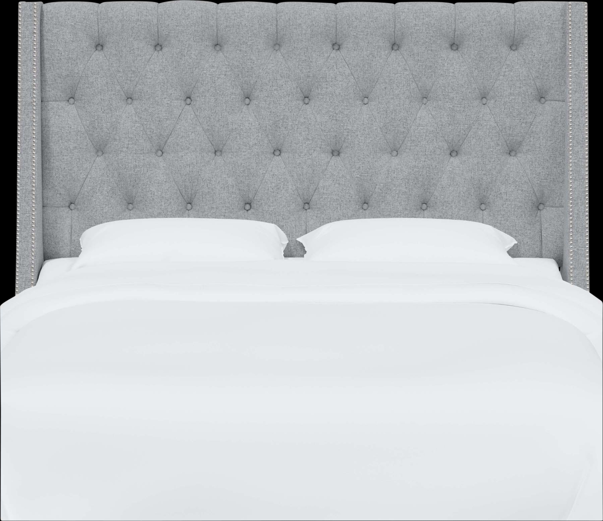 Aidyl Light Gray Queen Headboard - Thumbnail - Image 1