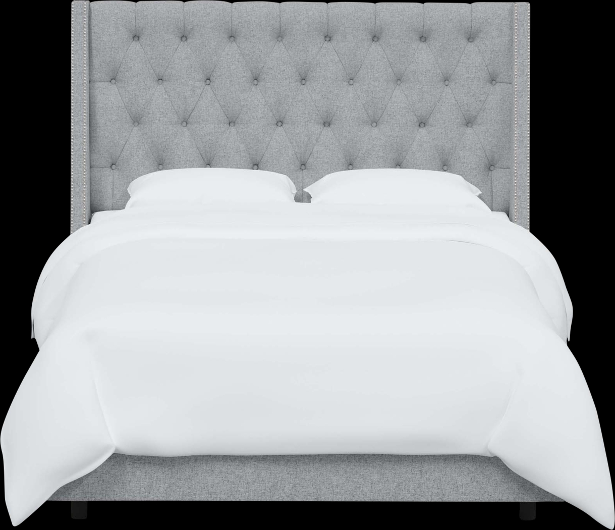 Aidyl Light Gray Twin Bed - Thumbnail - Image 2