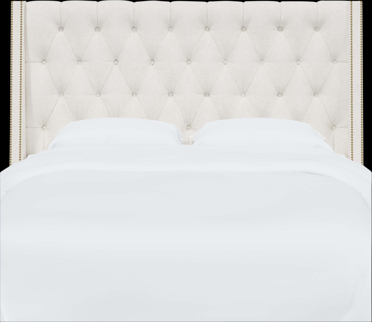 Aidyl White California King Headboard - Thumbnail - Image 1