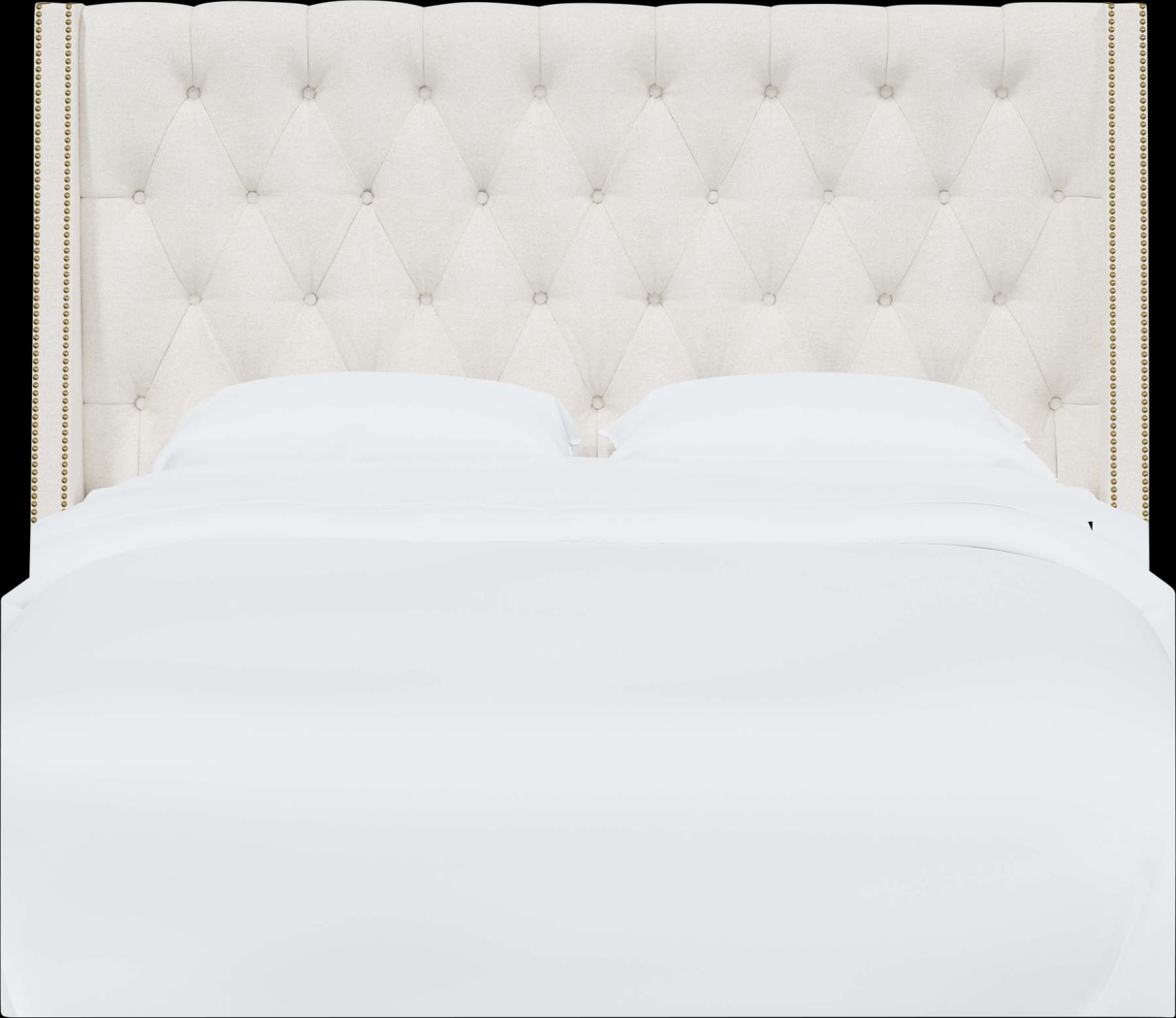 Aidyl White King Headboard - Thumbnail - Image 1