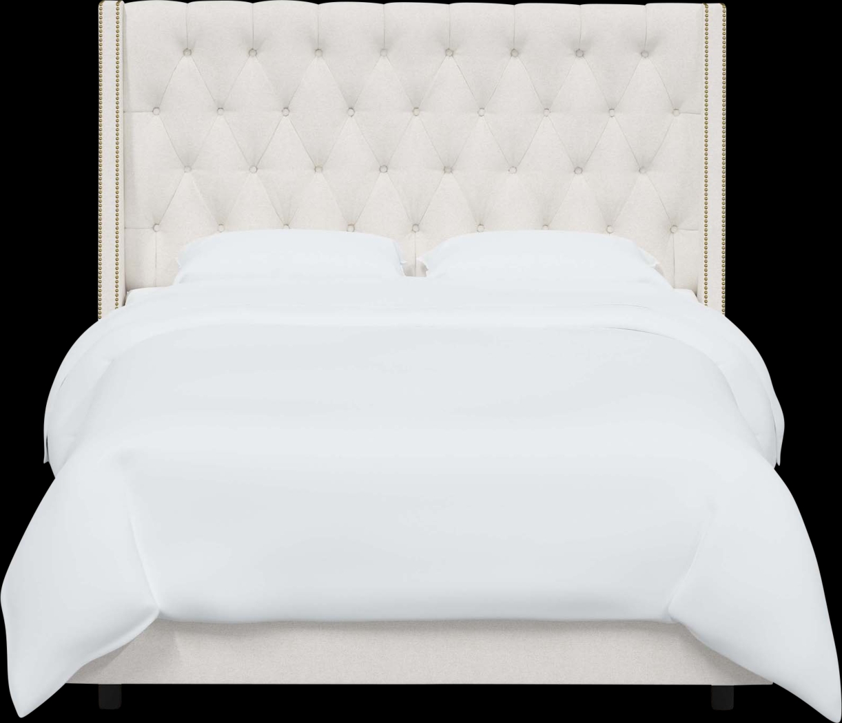 Aidyl White Queen Bed - Thumbnail - Image 2