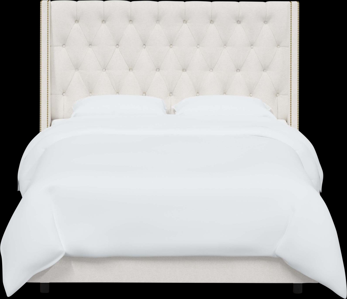 Aidyl White Twin Bed - Thumbnail - Image 2