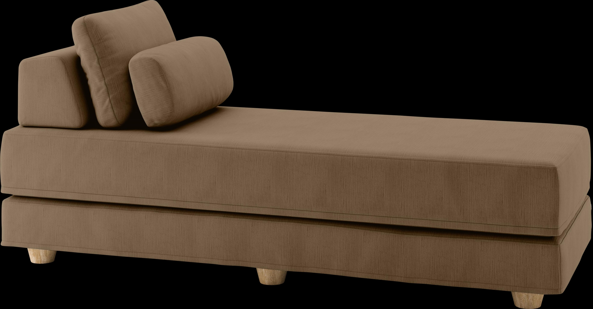 Aignathser Brown Daybed - Thumbnail - Image 1