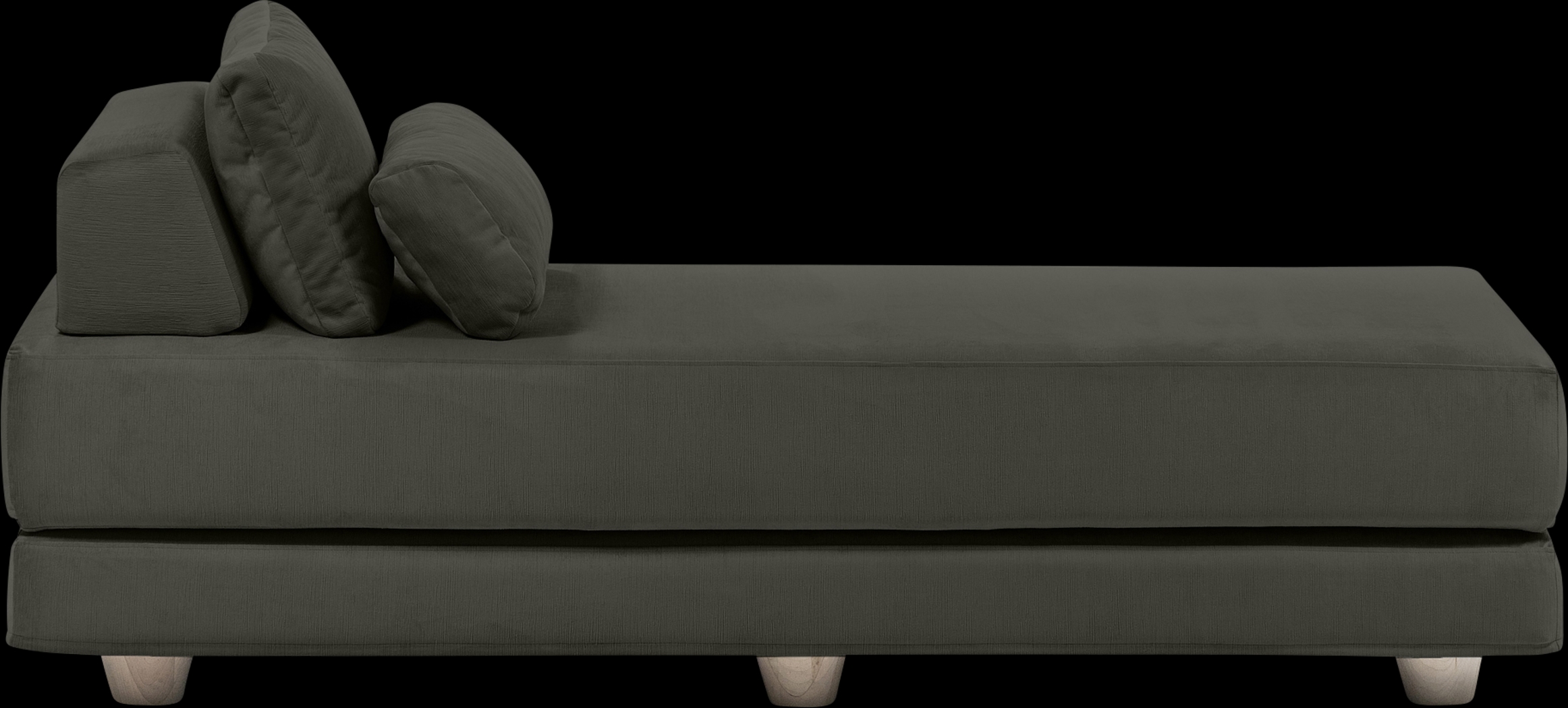 Aignathser Charcoal Daybed - Thumbnail - Image 5