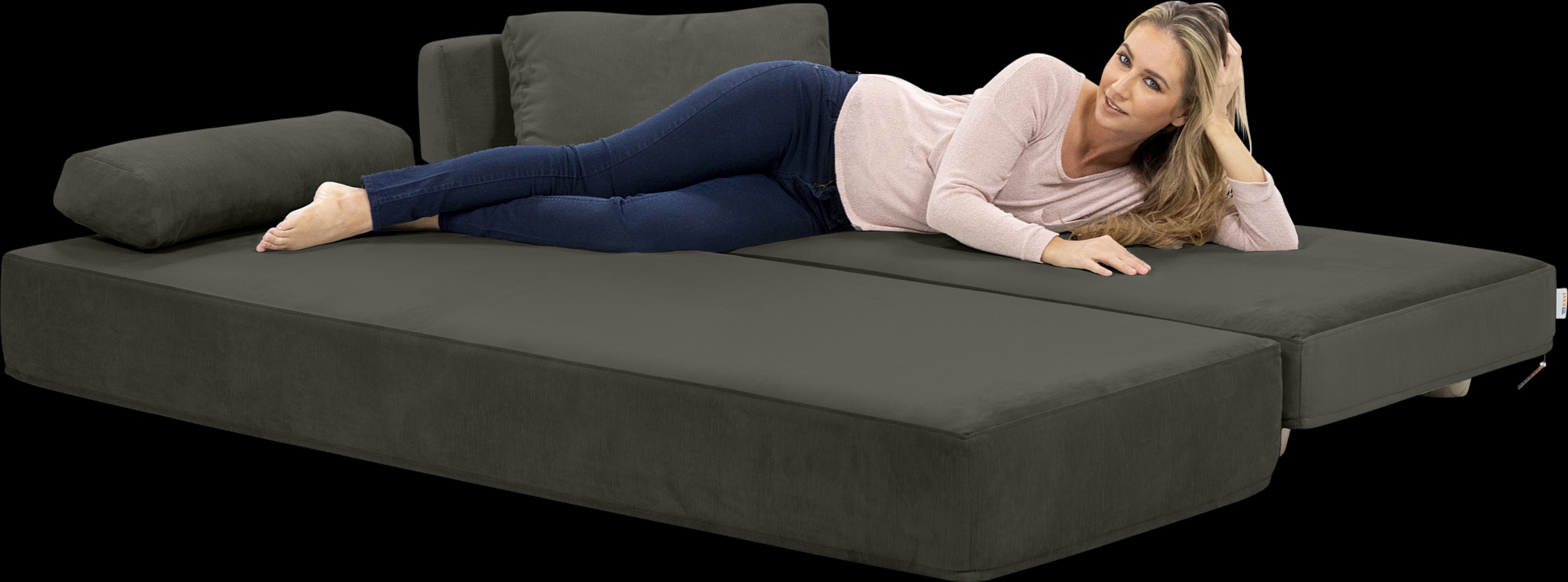 Aignathser Charcoal Daybed - Thumbnail - Image 8