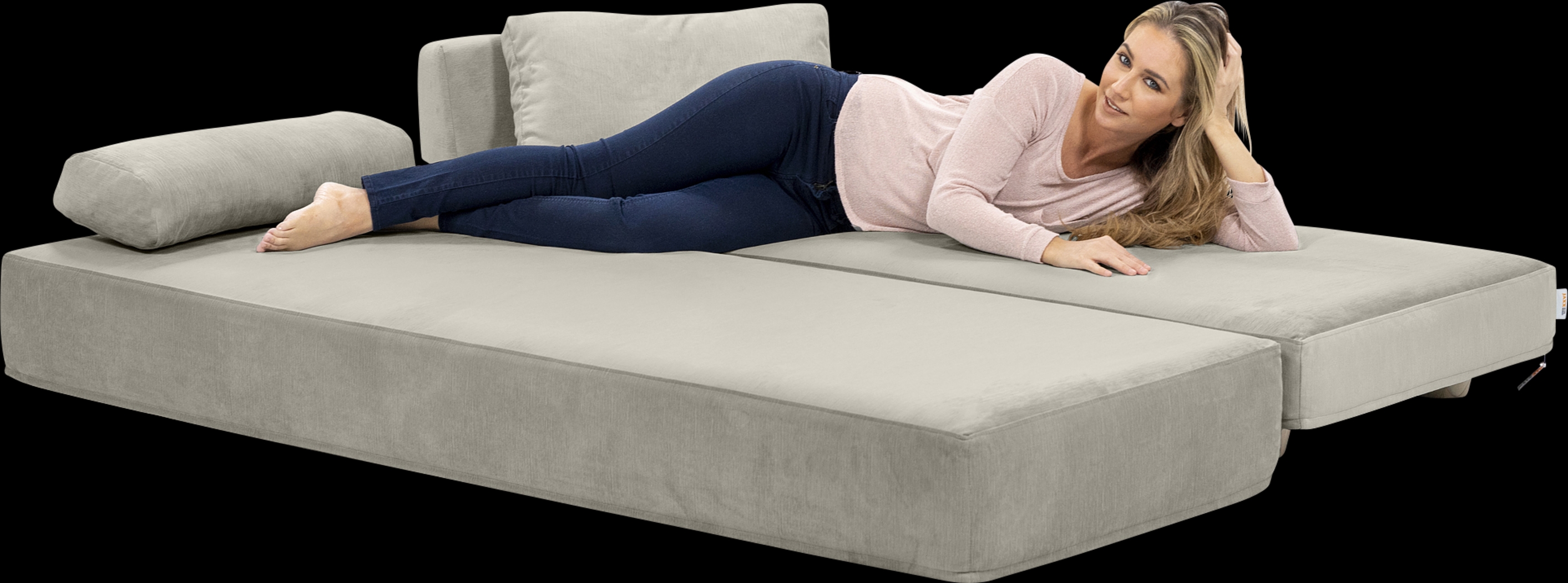 Aignathser Dove Gray Daybed - Thumbnail - Image 7