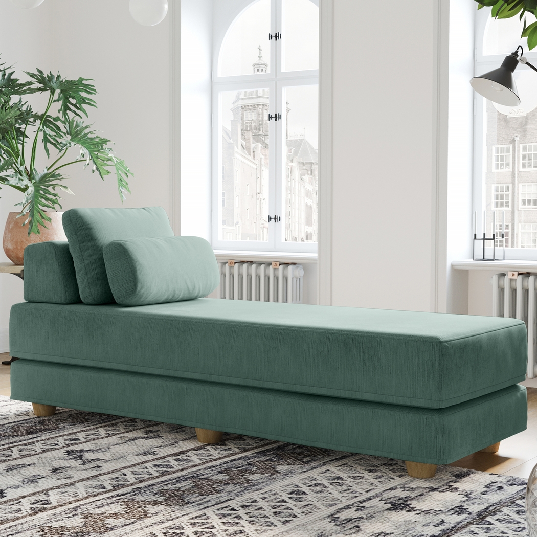 Aignathser Green Daybed - Thumbnail - Image 2