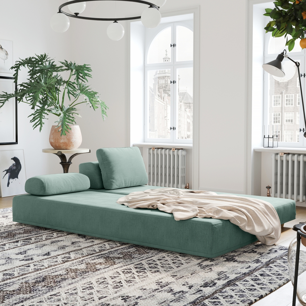 Aignathser Green Daybed - Thumbnail - Image 3