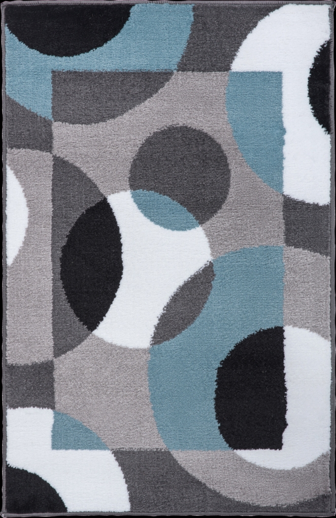 Ailana Blue 2' x 3' Rug - Thumbnail - Image 1