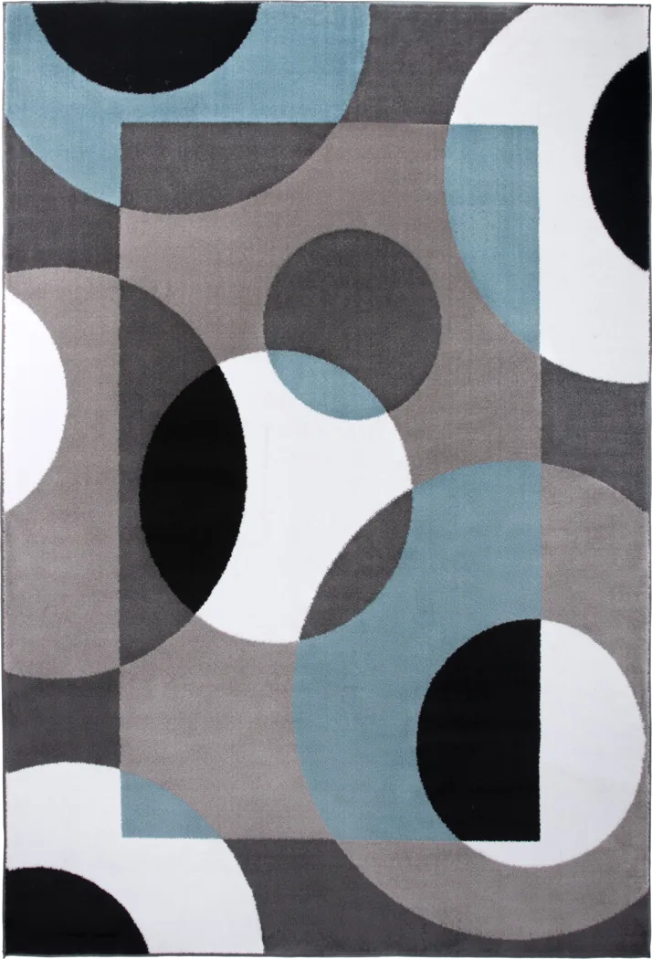Ailana Blue 6'6 x 9' Rug - Thumbnail - Image 1