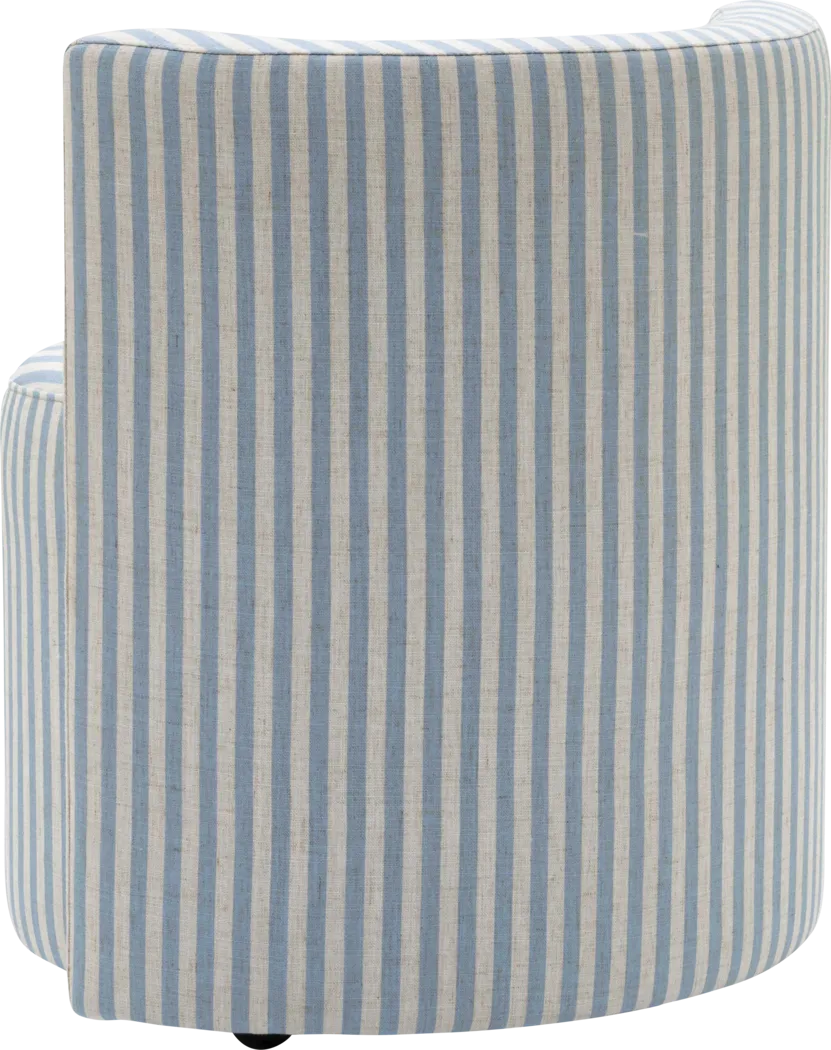Ailana Blue Desk Chair - Thumbnail - Image 4