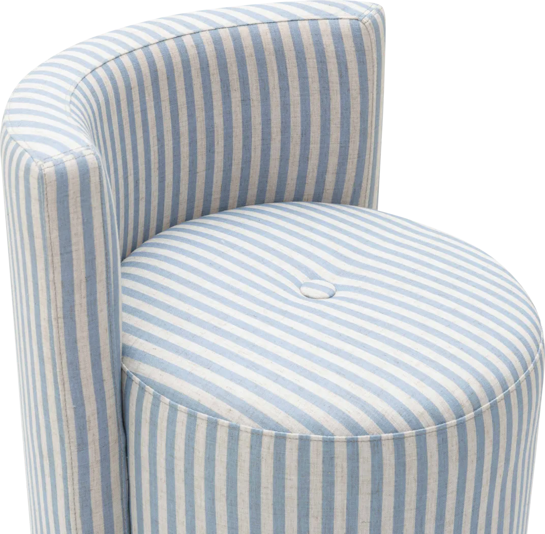 Ailana Blue Desk Chair - Thumbnail - Image 6