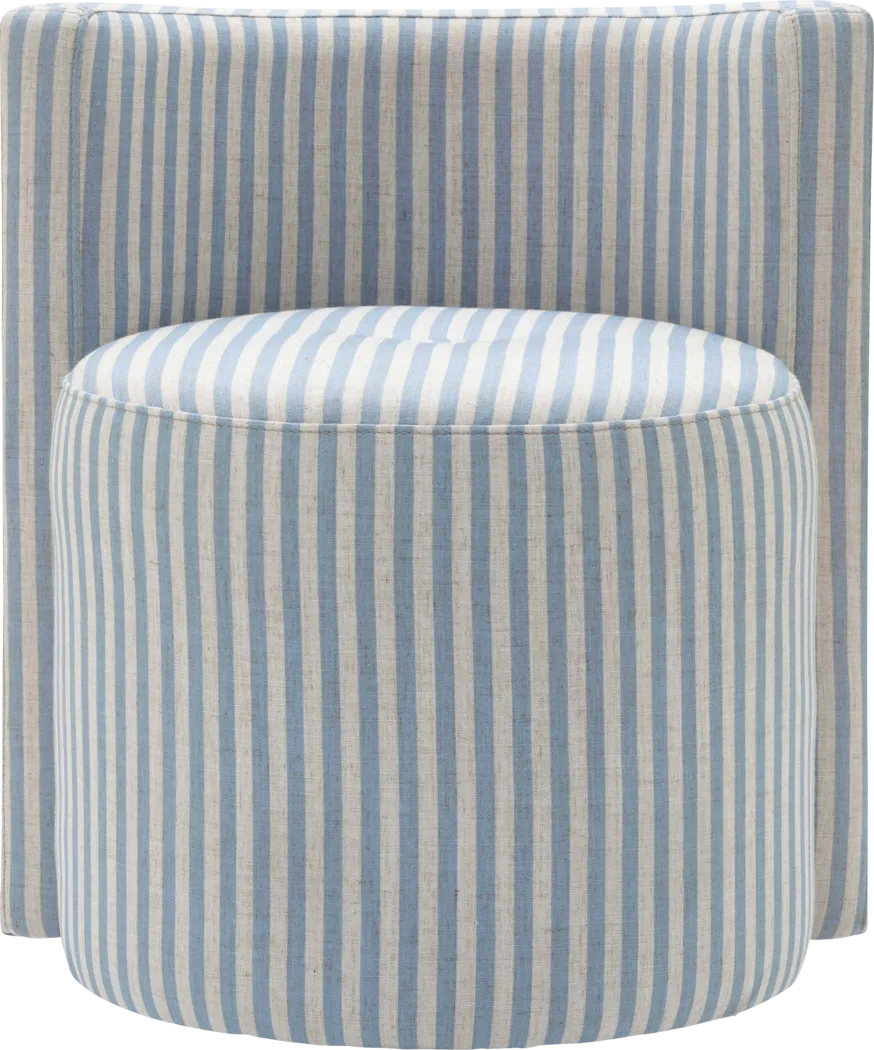 Ailana Blue Desk Chair - Thumbnail - Image 8