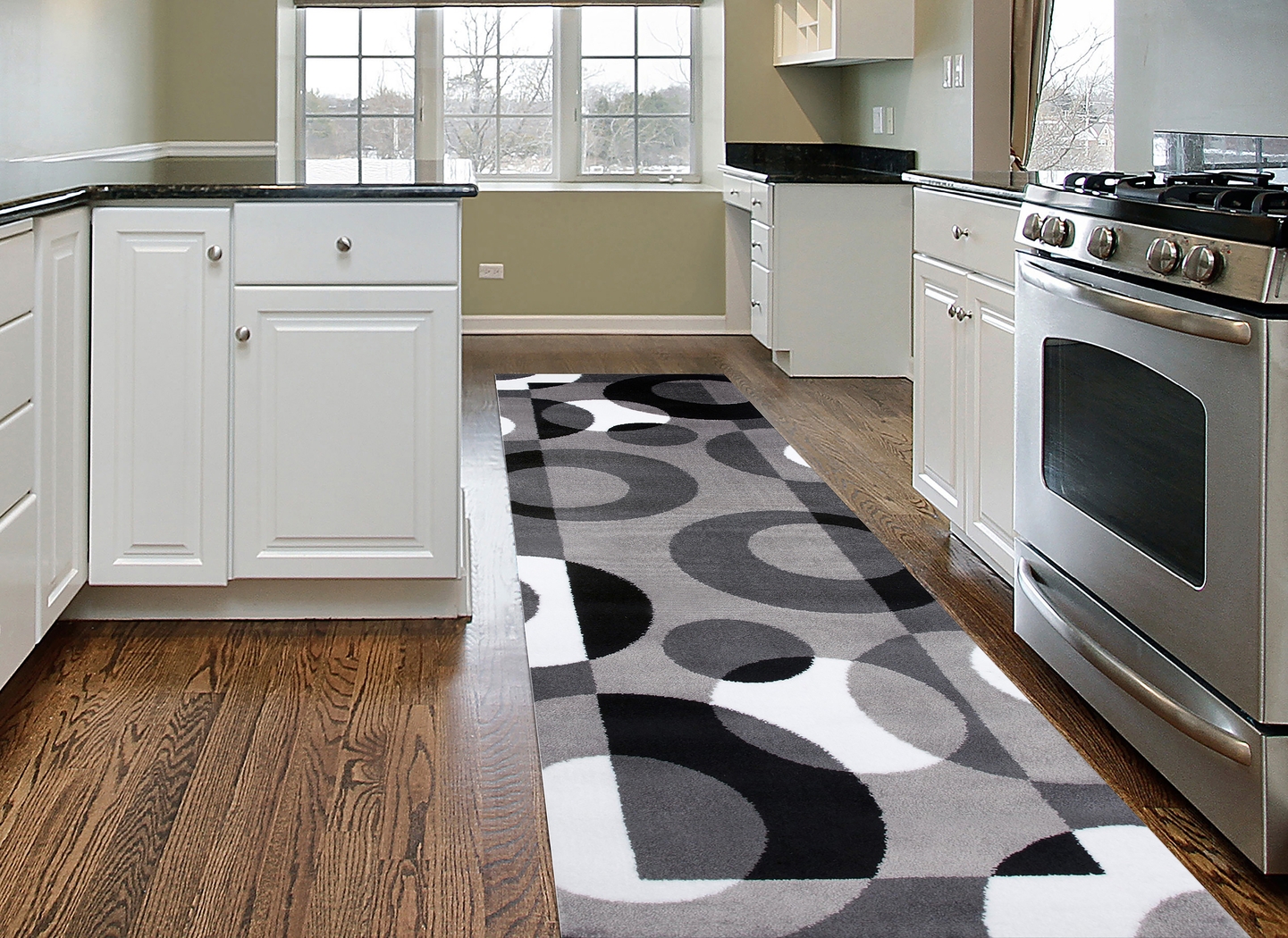 Ailana Gray 2' x 3' Rug - Thumbnail - Image 2