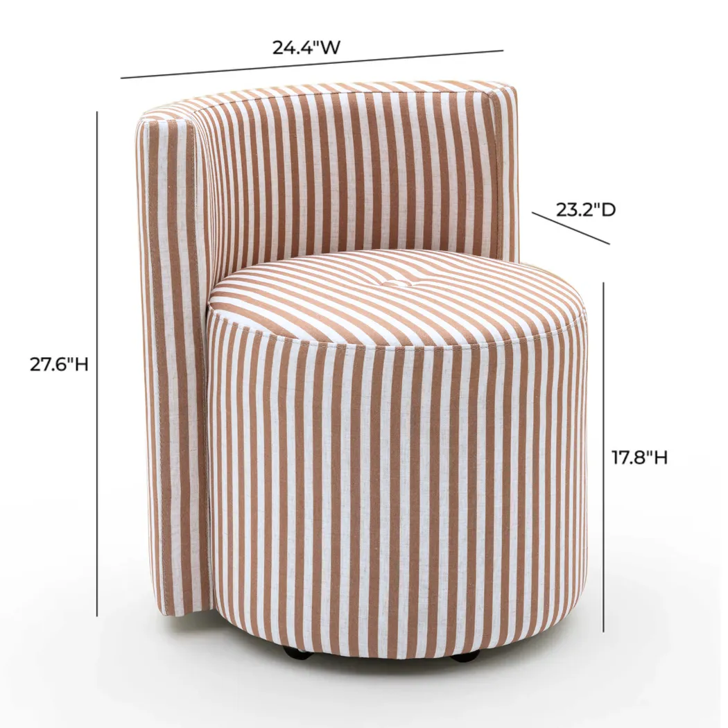 Ailana Yellow Desk Chair - Thumbnail - Image 4